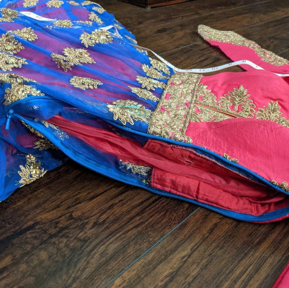 Gorgeous Indian bridal indo-western dress-like new - Picture 10 of 13